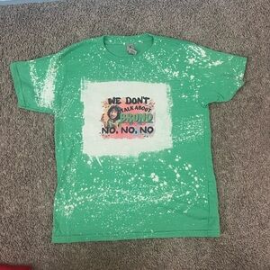 We don’t talk about Bruno encanto Green Kids T-Shirt size small